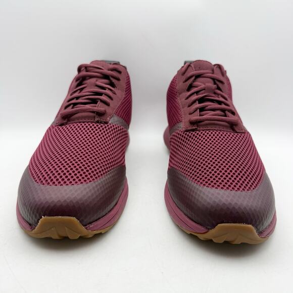 YORK Athletics Mens The Henry Mid Trainer Sneakers US 12 Red Black NIB main image 5